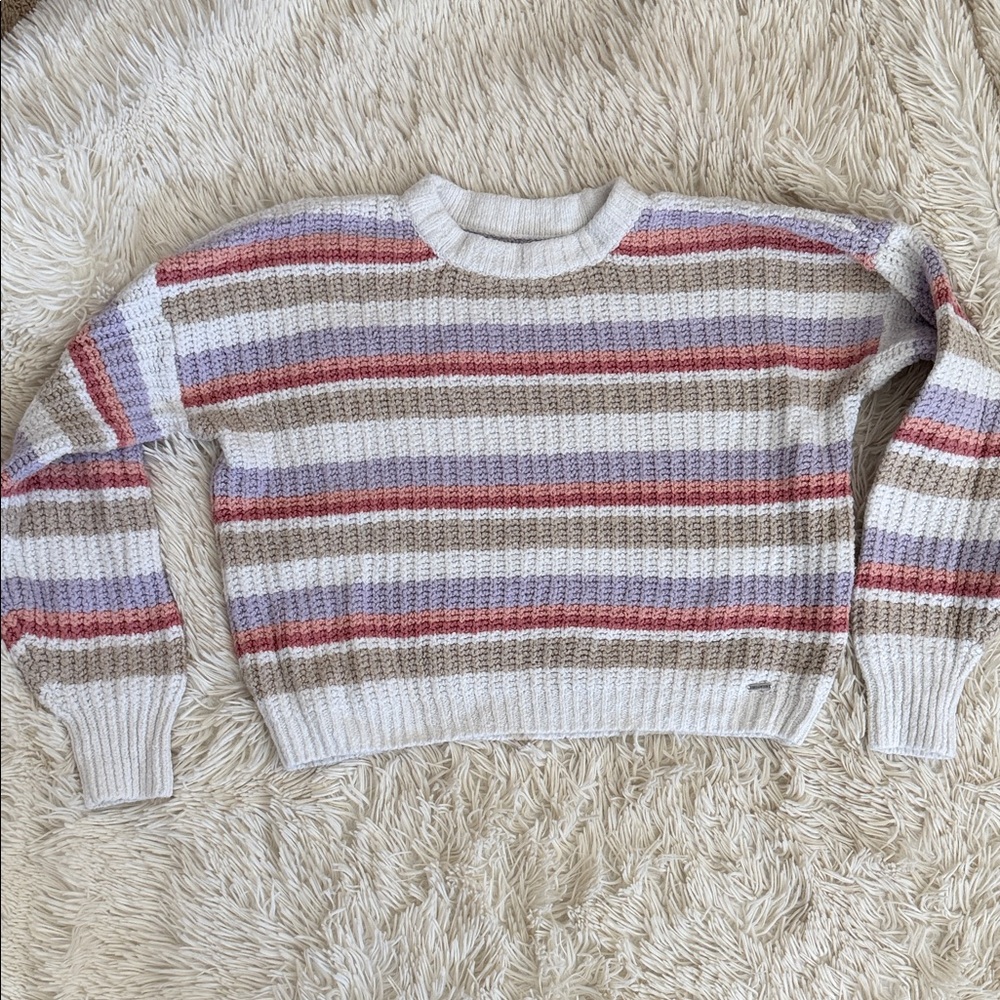 Hollister Striped Multicolor Sweater